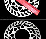 Диск тормозной KAYO (D-190mm, d-75mm) FLD