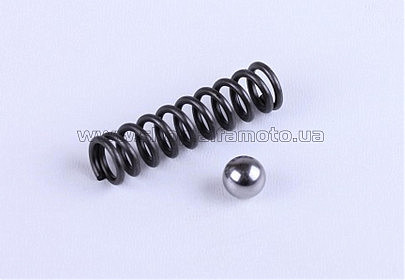 Пружина вилок передач   180N   (+шарик) AMG-2