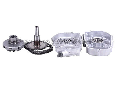 Редуктор понижающий м/б 188F/190F (под шпонку) (с автоматическим сцеплением, под вал 25 мм) DIGGER