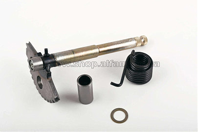 Сектор заводной (полумесяц) 4T GY6 125/150 (L-158mm) (+пружина, втулки) JH