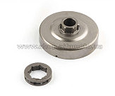 Тарелка сцепления б/п (под съемную звезду) для St M 361 (+звезда) WOODMAN (mod.A)