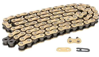 Цепь трансмиссии 520-116H Suzuki RM-Z, Husqvarna TE (желтая) FDR