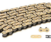 Цепь трансмиссии 520-116H Suzuki RM-Z, Husqvarna TE (желтая) FDR