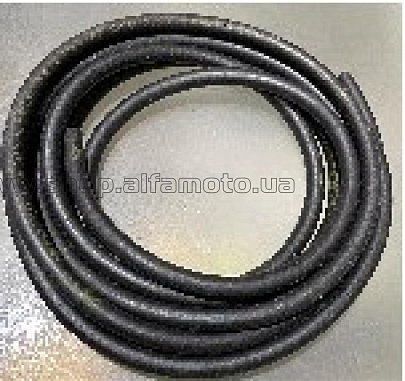 Шланг топливный ?6mm, 5 метров (резиновый, черный) KOMATCU