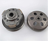 Вариатор задний 4T GY6 125/150 (с барабаном, каленый) JH (mod:A)