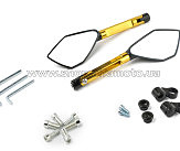 Зеркала (золотые, многоугольные, алюм., антиблик, переход., инструм.) KOMATCU