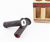 Рукоятка руля лев./пр. к-кт, черно-красные