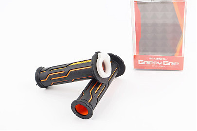 Рукоятка руля лев./пр. к-кт, черно-оранжевые