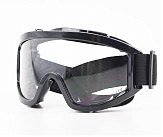Очки кроссовые/эндуро/АТV, черные (прозрачное стекло), YT-73832