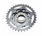 Кассета 8зв. 11.12.14.16.18.22.24.34Т, чёрная CR-CS23