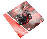 Тормозной суппорт передний (F180мм), чёрный DSC-730F