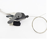 Перемикач (моноблок) 8 швидкості, сіро-чорний ALIVIO ST-M410