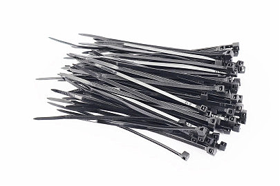 Хомут-стяжка пластик белый 2,5мм*100мм- 100шт