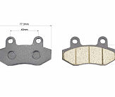 Тормозные колодки (дисковые) без уха, Viper - RACE/STORM/CG/СВ/HONDA-LS125;NSR 50;MBX 50/LIFAN/KYMCO-Pulsar/LONCIN, к-кт 2шт