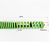 Амортизатор GY6, DIO ZX, LEAD 300mm, стандартный (зеленый) AMG