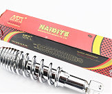 Амортизатор GY6, DIO ZX, LEAD 320mm, регулируемый (хром) NDT