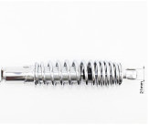 Амортизатор GY6, DIO ZX, LEAD 320mm, регулируемый (хром) NDT