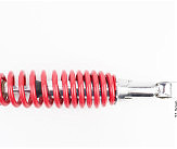 Амортизатор GY6, DIO, LEAD 280mm, регулируемый (красный) NDT