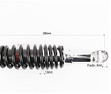 Амортизатор GY6, DIO, LEAD 280mm, регулируемый (черный) SUNY (mod.A)