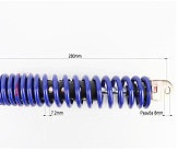 Амортизатор   GY6, DIO, LEAD   280mm, стандартный   (синий) BBC
