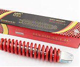 Амортизатор GY6, DIO, TACT 275mm, стандартный (красный) NDT