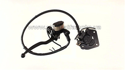 Тормозная система дисковая (в сборе) Zongshen, Lifan 125/150 EVO