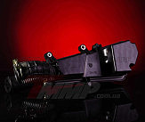 Фильтр воздушный (в сборе) 4T GY6 50 (10 колесо с поролоном) (+воздухозаборник) EVO-2