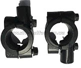 Крепление зеркал веломотора (черные) EVO