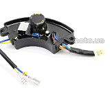 Стабилизатор напряжения бензогенератора   AVR однофазное 2-3,5кВт (корпус - сегмент, пластик, контакты - 2 мама + 4 папа, 250V, 220µF) GAR