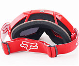 Очки кроссовые/эндуро/АТV, красные (зеркальное желтое стекло)