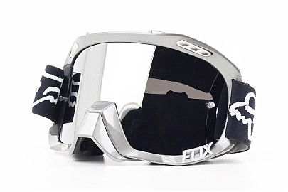 Очки кроссовые/эндуро/АТV, серые (зеркальное стекло)