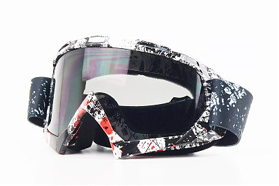 Очки кроссовые/эндуро/АТV, разноцветные (затемненное стекло)