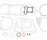 Прокладки двигателя 150cc-57,4мм, к-кт 15 деталей, длинный вариатор