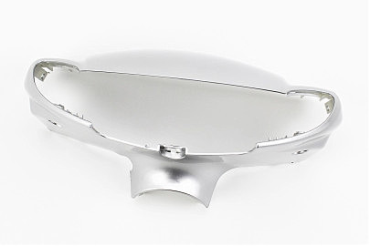 Yamaha JOG SA-36J/39J пластик &mdash; керма передній "голова", СІРИЙ