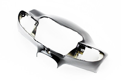 Suzuki LET'S-III пластик &mdash; руля передний "голова", ЧЕРНЫЙ