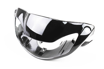 Honda DIO AF-62/68 пластик &mdash; керма передній "голова", ЧОРНИЙ