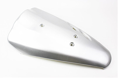 Honda DIO AF-34/35 пластик &mdash; передній верхній "дзьоб", СІРИЙ