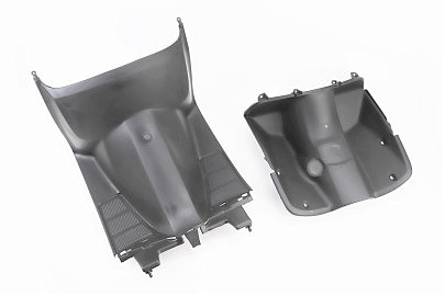 Honda DIO AF-27/28 пластик &mdash; передній надколінний "підгазетник" к-кт 2 деталі