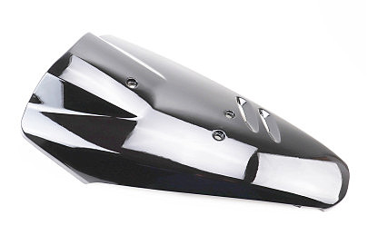 Honda DIO AF-27/28 пластик &mdash; передний верхний "клюв", ЧЕРНЫЙ