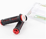 Рукоятка руля лев./пр. к-кт, черно-красные