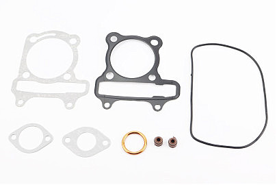 Прокладки поршневої 150cc-57,4мм, к-кт 8 деталей (метал)