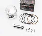 Поршень к-кт CB/CG125cc 56,5мм STD (высота 52,0мм; палец 15мм)