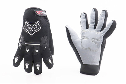 Перчатки мотоциклетні, Чорні