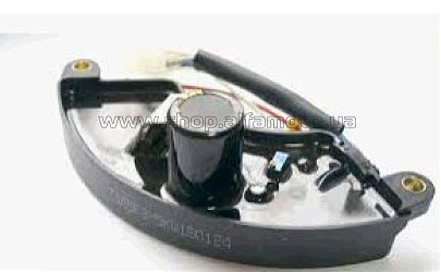 Стабилизатор напряжения бензогенератора  (4-6 кВт, 450V, 6 проводов, 2 мама+4 папа)  трехфазное (пластик) GAR