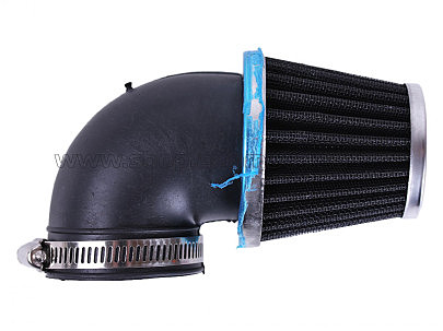 Фильтр воздушный (нулевик) ?35/48mm, 90* бумажный AMG