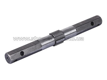 Вал колес шестигранный  м/б  168F/170F   (6,5/7Hp)  (L-255mm, Z-6) AMG-3