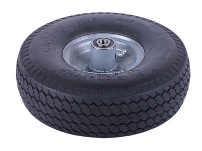 Колесо   3,50 -4   TL   (бескамерное, ось d-13мм)   (пенополиуретановое) AMG