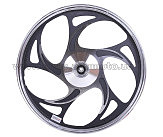 Диск колеса 1,4 * 17 (перед, барабан) (легкосплавный под 12 ось) (mod: 60-4) Alpha AMG