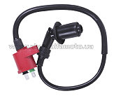 Катушка зажигания (тюнинг) 4T GY6 50-150, Honda DIO (оранжевая, +насвечник) TTG AMG