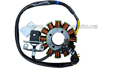 Статор генератора   4T Profactory 250 (12 катушок, 5 пров, 3 фази)